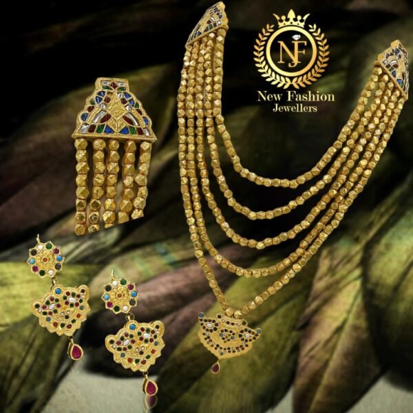 Gold Mala Set Design