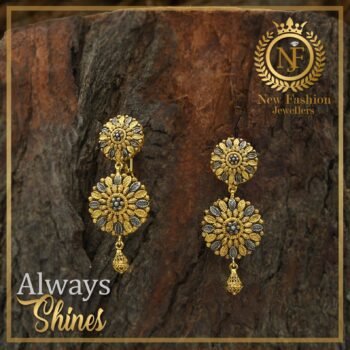 Gold Earring Design 0001