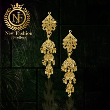 Gold Earring Design 0009
