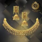 Gold Necklace Design 0001