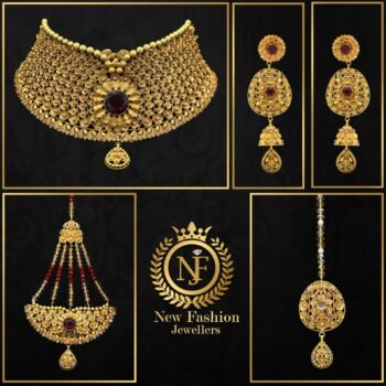 Gold Necklace Design 0003