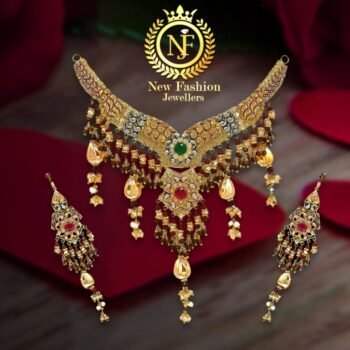 Gold Necklace Design 0014