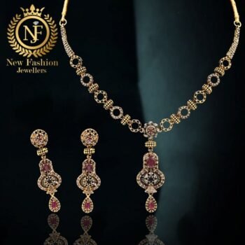 Gold Necklace Design 0030
